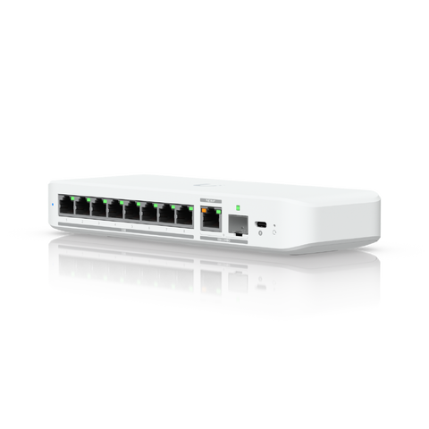 Ubiquiti Unifi Switch Flex 2.5Gbit PoE 8xRJ45 1xSFP+ combo port RJ45 10Gbps