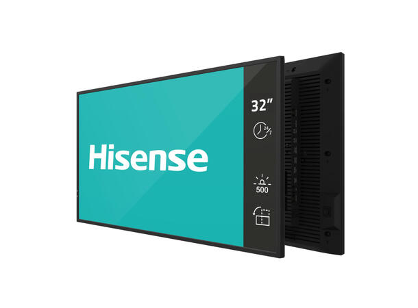 Hisense 32" 24/7 FHD 500 nits Haze 25% , Wireless share , Android 11 