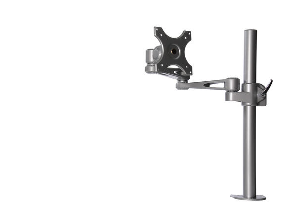 KENSON Monitor Arm Pole 7220A Single | Silver | Clamping Bracket 