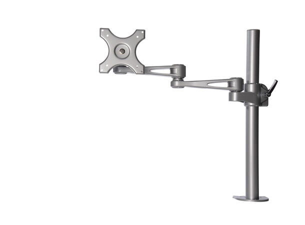 KENSON Monitor Arm Pole 7220A Single | Silver | Clamping Bracket 