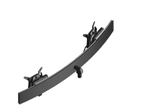 Kenson Spacearm Multi Monitor 2 on 1 | Rail | 2x27" 