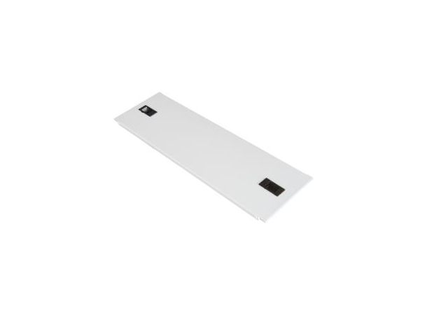 Lande 4U 19" Blindplate Solid Steel | w/lock-clips | Grey 