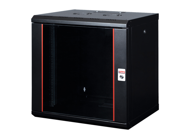 Lande Netbox 9U W600xD600xH505 | Black | Perf. door 