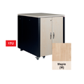 Lande SOUNDproof 17U W750xD1130xH1000mm | 750kg | Maple