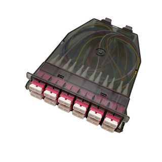 LinkIT MTP Cassette OM4 U 2x12xLC Universal | 2xMPO connector | 2x12 LC