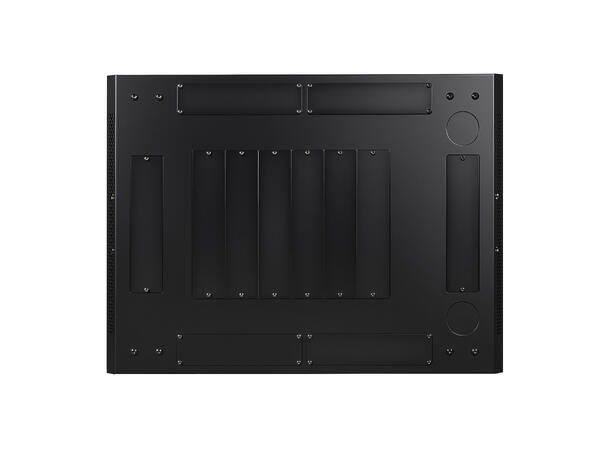 LinkIT Network Rack Cabinet 42U Black W600xD800xH1983, Glass - Perforated 