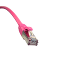 LinkIT Patch S/FTP Cat6a pink 10m AWG 26/7 | LSZH | Snagless