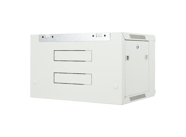 LinkIT Wall Cabinet 19' 6U Grey W600xD450xH368  | Glass 