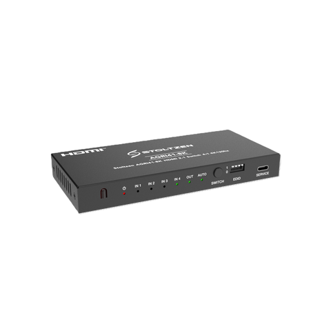 Stoltzen AGRI41-8K HDMI 2.1 Switch 4:1 4K120hz | 8K@30Hz | Downscaler