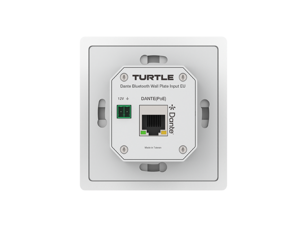 Turtle Dante Väggpanel Hvit Bluetooth, with networked API control 