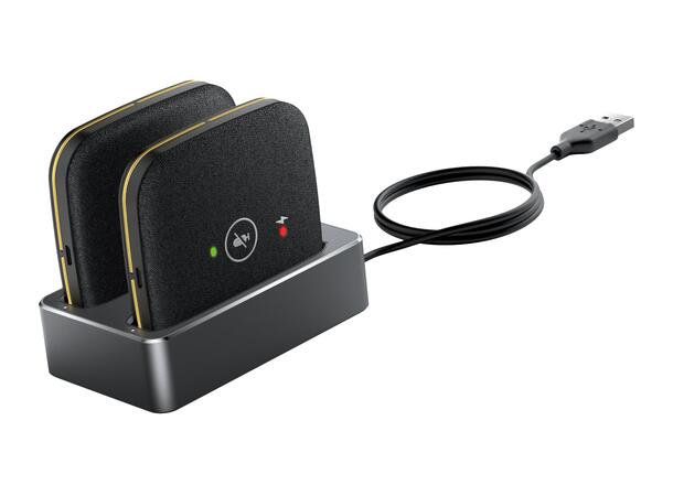 Yealink CPW65  Wireless microphone with 2x wireless mic,charging stand DECT 