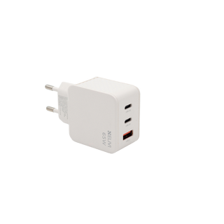 Elivi Solaris Charger USB-C + USB A 65W PD3.0 | QC5 | AFC | FCP | Compact Design