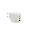 Elivi Solaris Vegglader USB-C +USB A 65W PD3.0 | QC5 | AFC | FCP | Compact Design