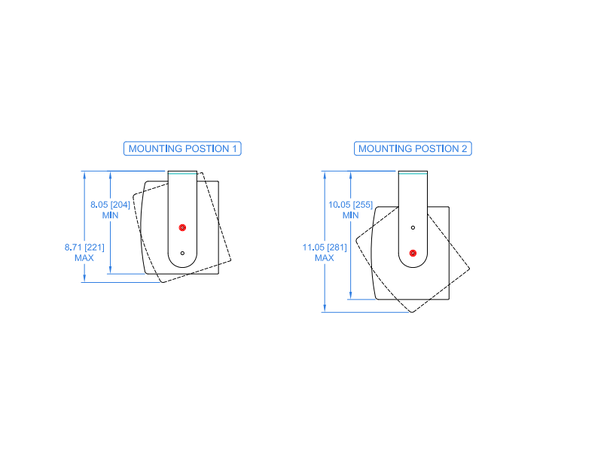 Fulcrum Acoustic UB-RX6 White Mounting bracket RX6 White 