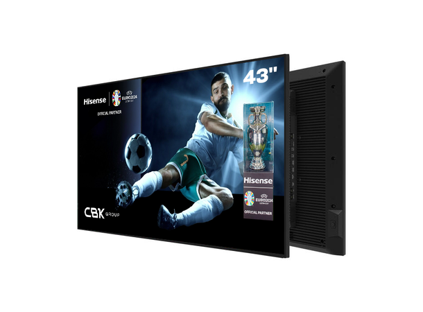 Hisense 43" 24/7 UHD 4K 500 nits Haze 25% | Wireless share | Android 11 