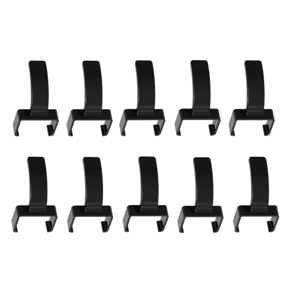 LinkIT ColorFlex Cat6a clips svart ColorFlex clips 10pcs/5 pair