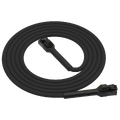 LinkIT Flexi-Boot U/UTP Cat6a black 0.3m AWG28 | LSZH | OD 3.6mm