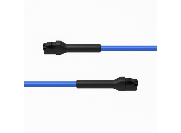LinkIT Flexi-Boot U/UTP Cat6a blue 0.5m AWG28 | LSZH | OD 3.6mm 