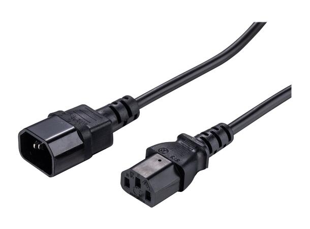 LinkIT Power Cable C14/C13 Black 10m LSZH | 3x 1.5 mm² 