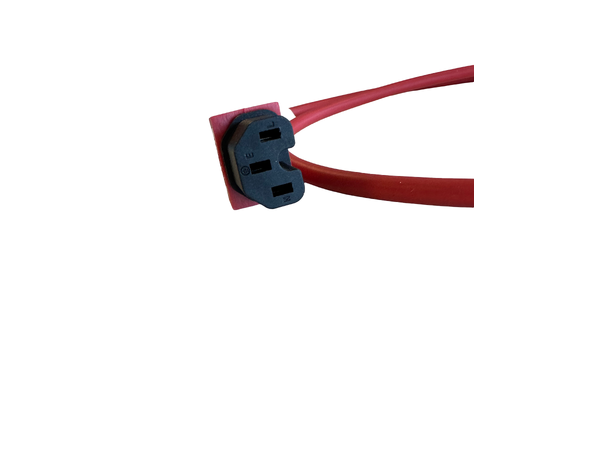 LinkIT Power Cable C15/C14 red 1m LSZH | 3 x 1,00 mm² | H05Z1Z1-F 