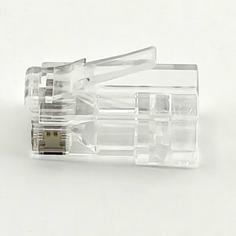 LinkIT Unshielded RJ45 plug 5.0 - 6.3mm 50&#181; gold-plated | AWG23-26 | 100 pcs