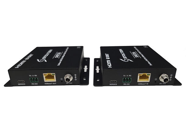 Stoltzen SHE726 HDBaseT™ USB-C Kit 100W PD, 18Gbps, USB2.0, 70/40m, PoC 