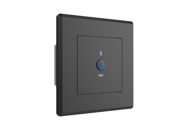 Turtle Dante Väggpanel Svart Bluetooth, with networked API control 