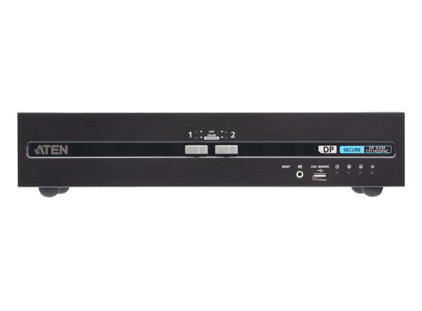 Aten Secure KVM 2-Port USB HDMI Dual 4K | PSD PP V4.0 | Card Reader 