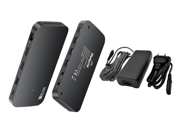 Elivi ORION Docking 2xHDMI - 65W bundle DisplayLink® |  Black | HDMI 