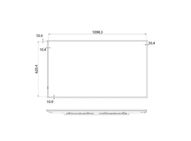 Hisense 50" 24/7 UHD 4K 500 nits Haze 25% , Wireless share , Android 11 