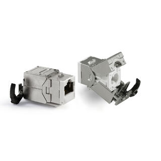 LinkIT Keystonemodule Cat.6A STP PoE++ 23-26/1 AWG | Support 100W PoE type 4