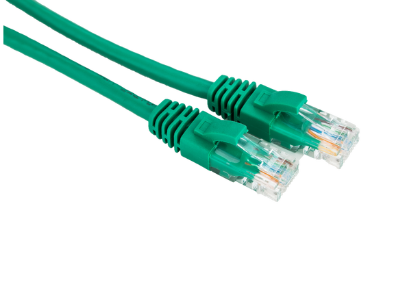LinkIT Patch U/UTP Cat5e Green 1m AWG 26/7 | PVC 