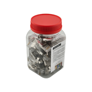 LinkIT Shielded RJ45 plug 7.0 - 8.3mm 50&#181; gold-plated | AWG23-26 | 50 pcs