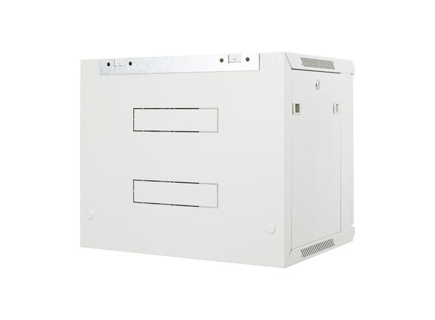LinkIT Wall Cabinet 19' 9U Grey W600xD450xH501 |  Glass 