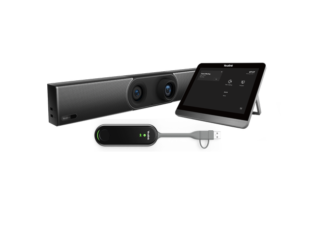 Yealink A30 Teams/Zoom Collaboration bar with CTP18 touch control and WPP30 