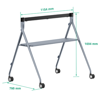 Yealink Golvstativ MB-FS-P650T FloorStand for MeetingBoard Pro 65