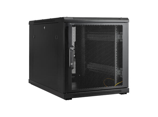 LinkIT Server Rack 12U Black W600xD1000xH649,  Perforated - Perfor 