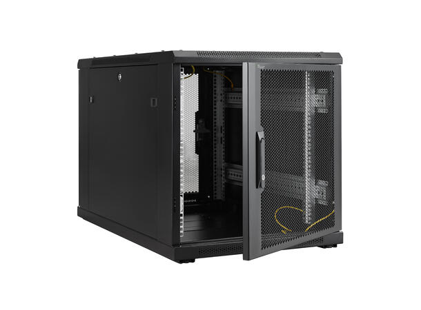 LinkIT Server Rack 12U Black W600xD1000xH649,  Perforated - Perfor 