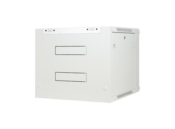 LinkIT Wall Cabinet 19' 9U Grey W600xD600xH501 |  Glass 