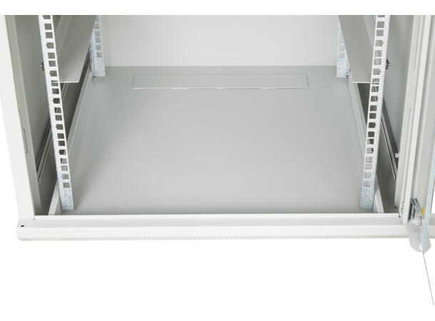LinkIT Wall Cabinet 19' 9U Grey W600xD600xH501 |  Glass 