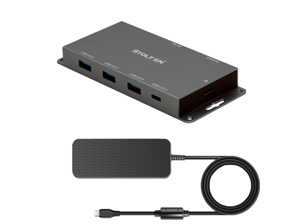 Stoltzen HERA HuddleHub Mini 100W PD 100W | Uten USB-C Host Kabel 