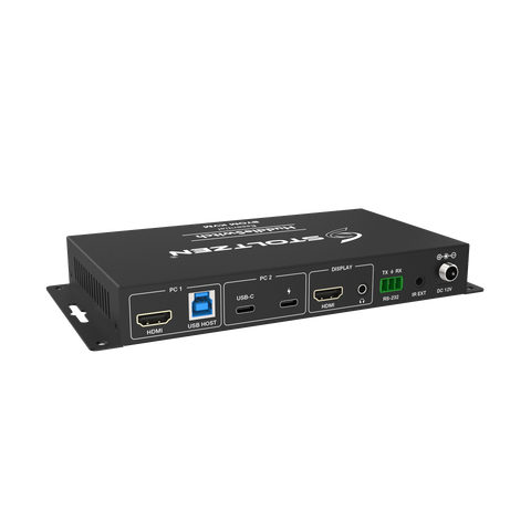 Stoltzen HuddleSwitch Essential USB-C | HDMI+USB-B | BYOM / BYOD / KVM