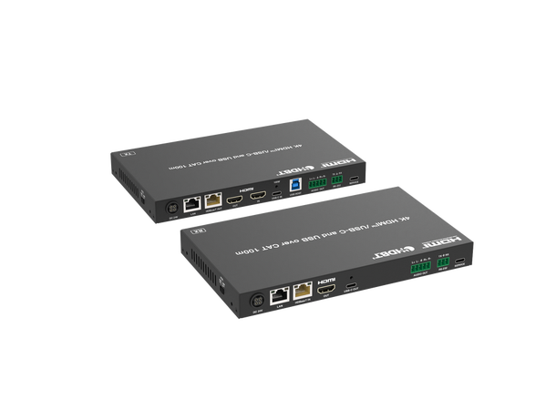 Stoltzen SHE865 HDBaseT Kit 100W PD USB LAN, 18Gbps, HDMI/USB-C, HDBaseT 3.0 