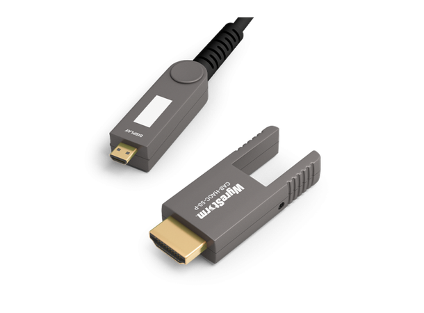 Wyrestorm CAB-HAOC-20-C 20m HDMI Cable AOC | Detachable Head | 24Gbps | 4K60H 