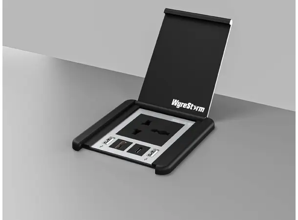 Wyrestorm IDB-200-MS Compact In-Desk Connectivity | HDMI & USB-C Passthrough 