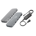 Elivi ORION Docking 2xHDMI - 100W bundle DisplayLink&#174; |  Space Grey | HDMI | 1 m