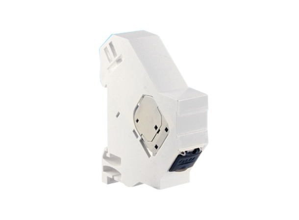 LinkIT 1-port Keystone adapter Din Rail For UTP and STP contacts 