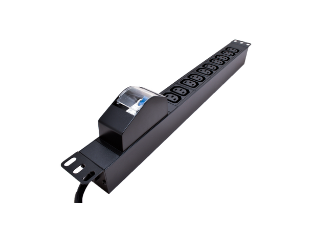 LinkIT 19"  Power rail 10xC13 2m C20 | 16A | Circuit Breaker | 1U 