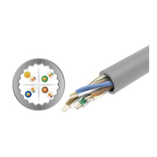 LinkIT Cat.6 U/UTP LSZH vit 500m Installationskabel | AWG 23/1 | 250Mhz