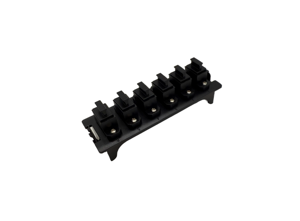 LinkIT MPO standard adapter plate 6xMPO adaptors | Plug-in latch 